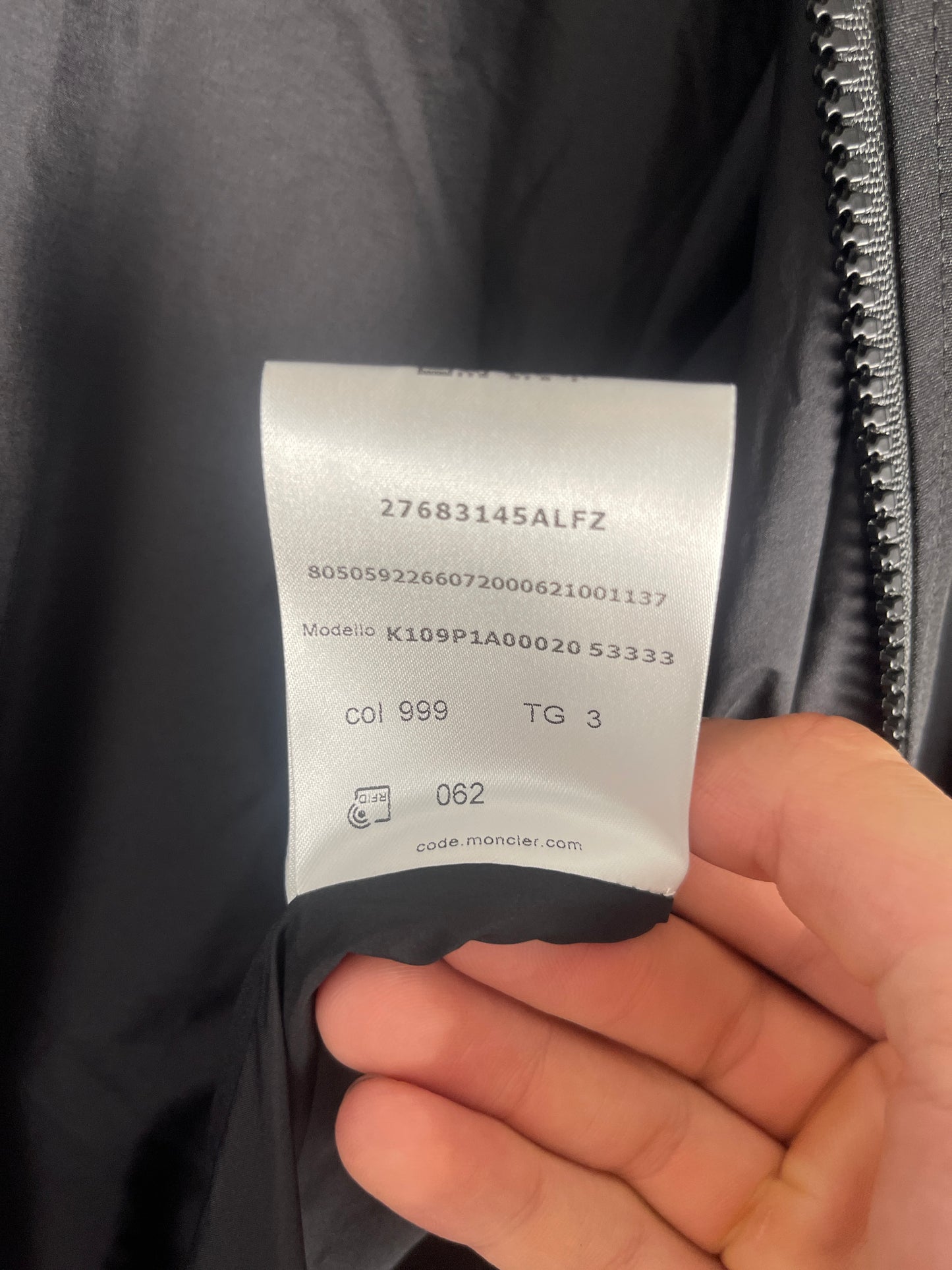 Moncler "GIUBBOTTO" Windbreaker