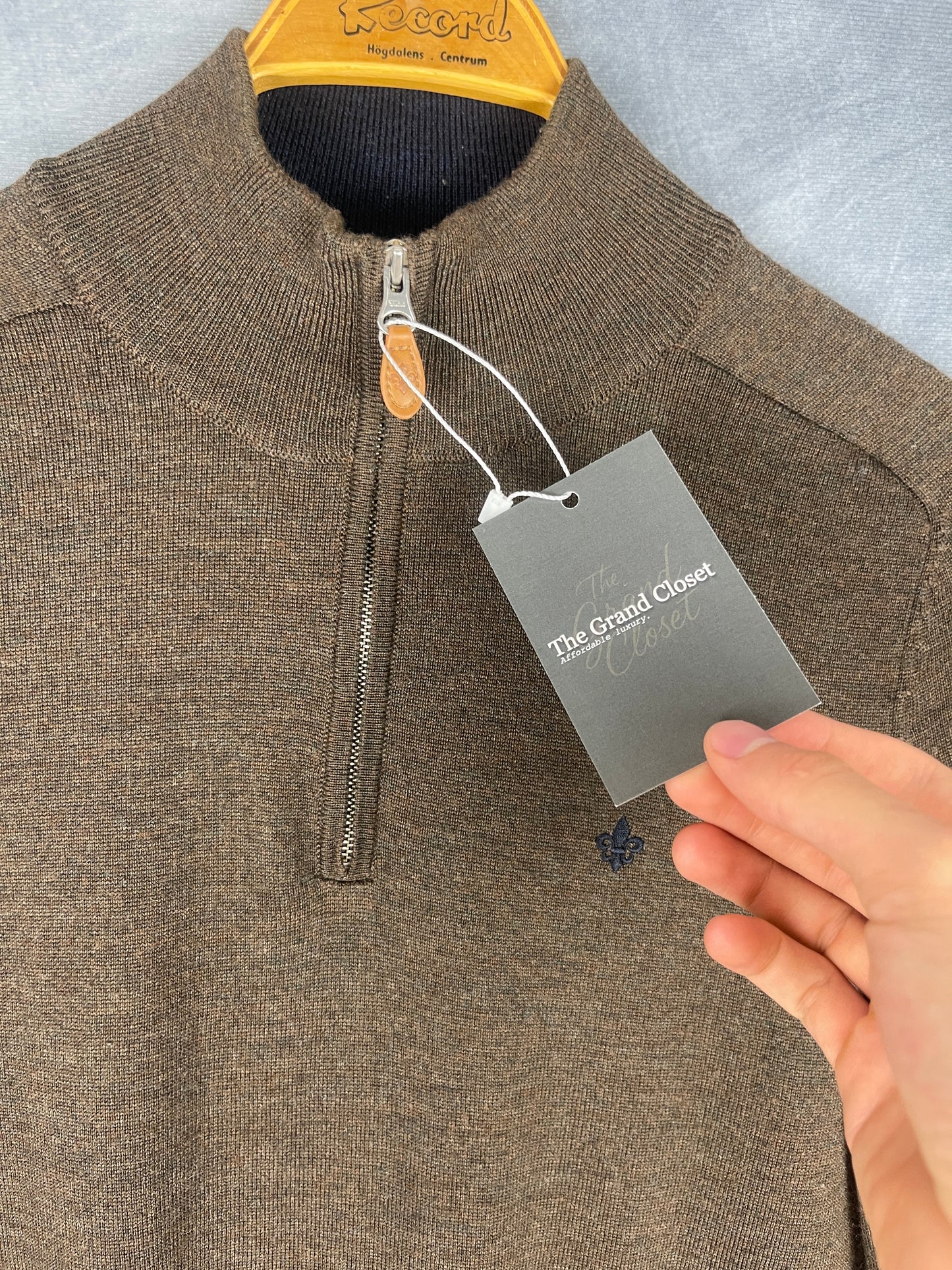 Morris Merino Wool Halfzip