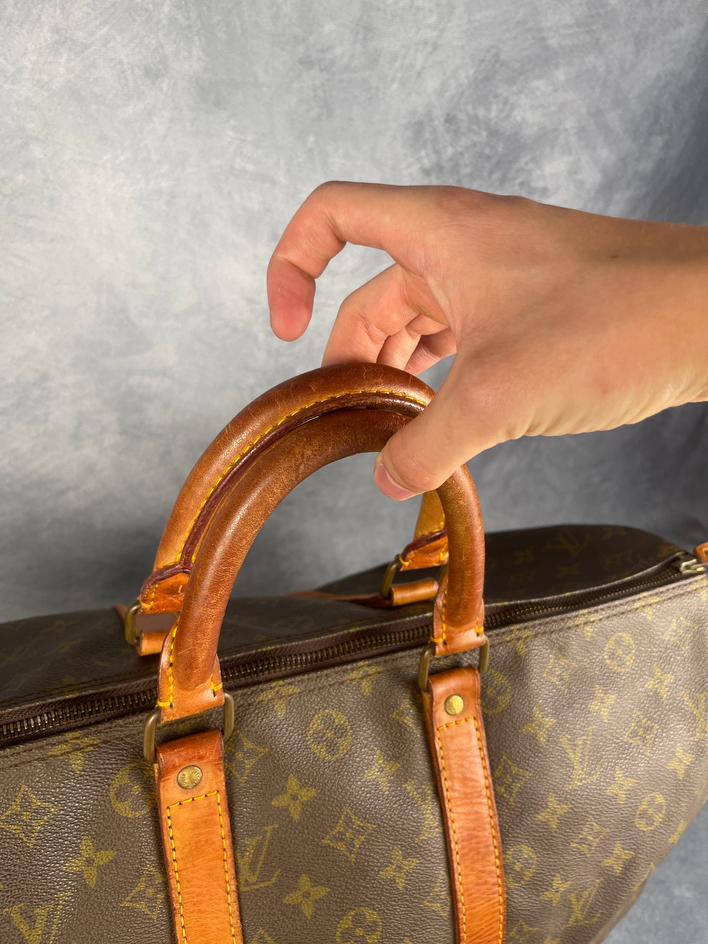 Louis Vuitton Keepall 45 Boston Bag