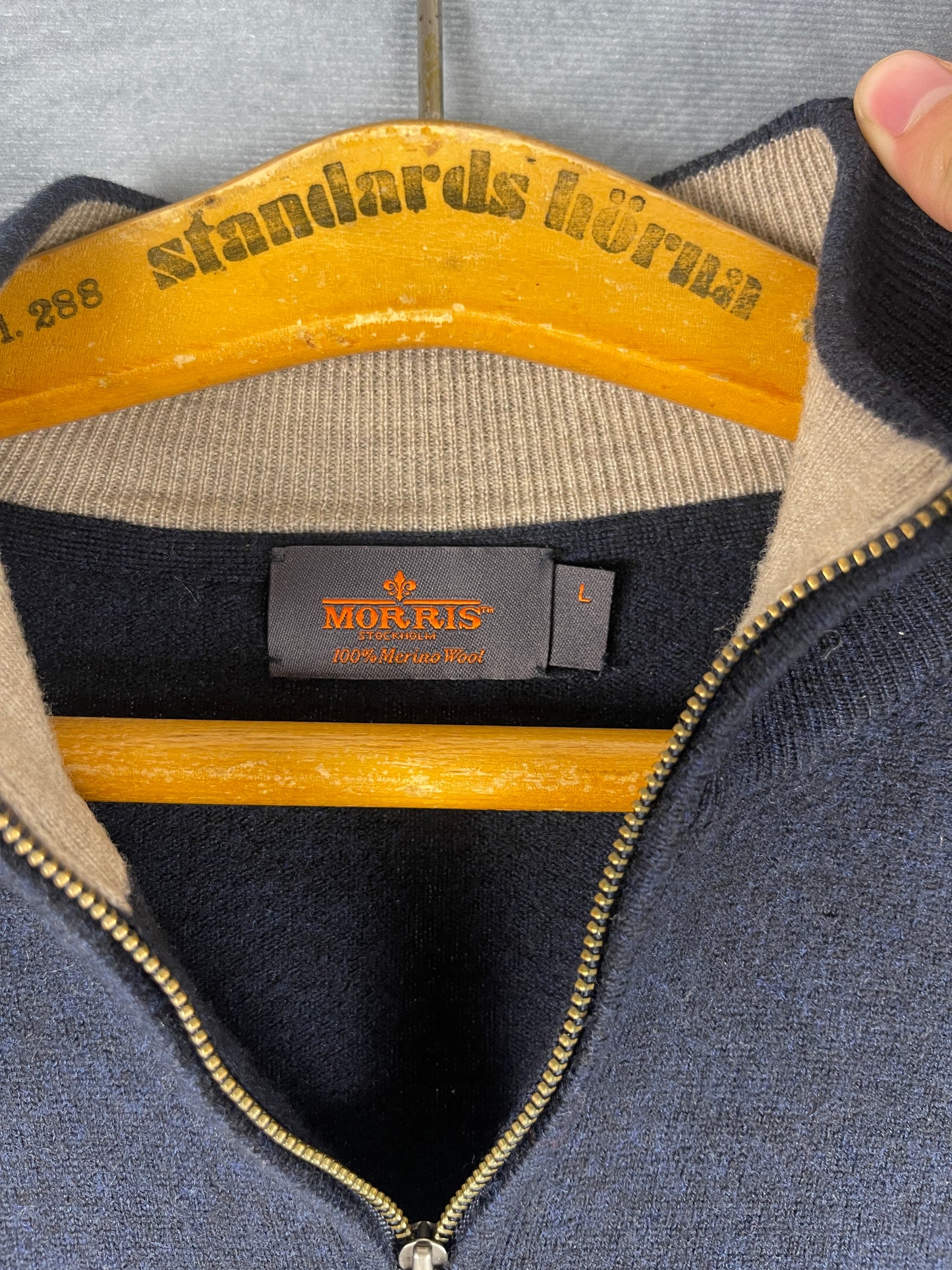 Morris Merino Wool Halfzip