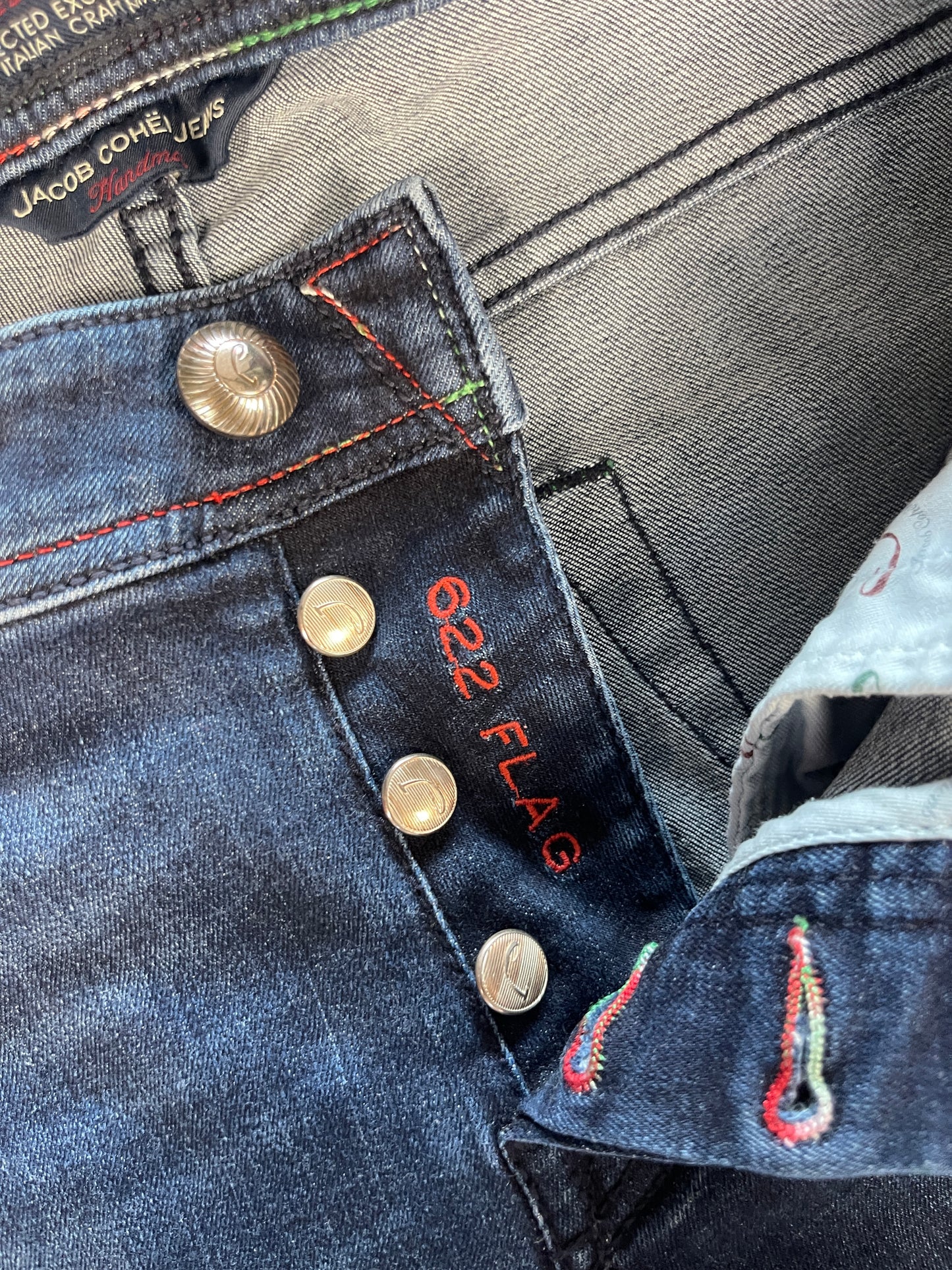 Jacob Cohën 622 "FLAG" Jeans