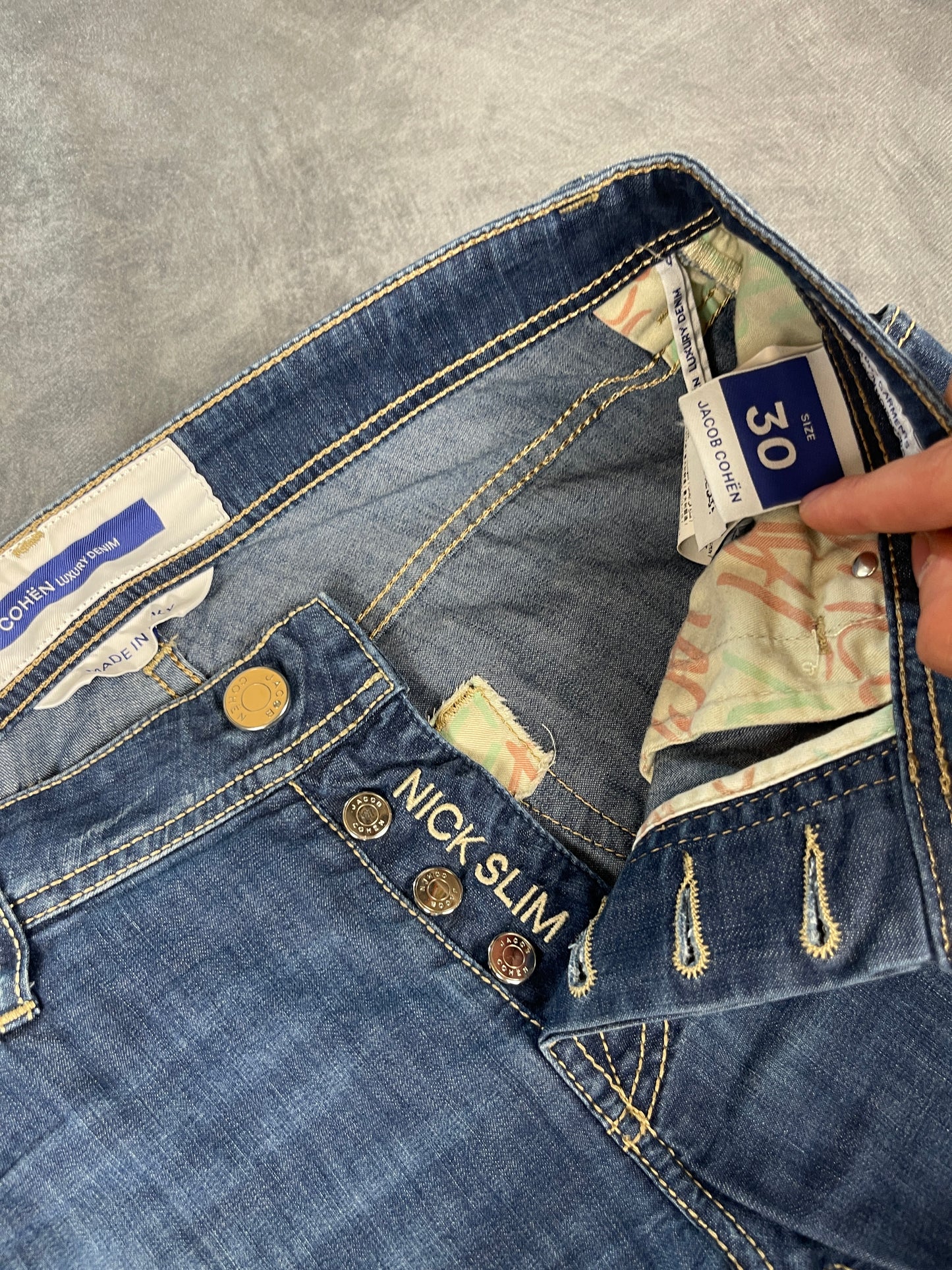 Jacob Cohën "NICK SLIM" Jeans