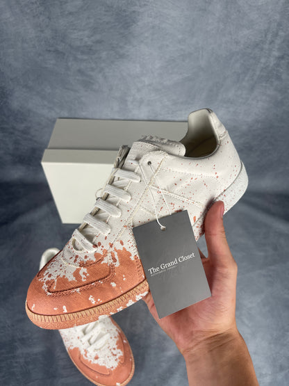 Maison Margiela GAT Sneaker Blush Paint Splatter